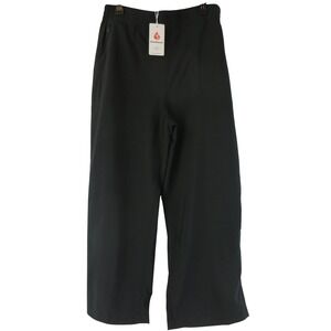 FireSwan Mens Black Athletic Pants XL XXK2806HS Elastic Waist Straight Leg NWT